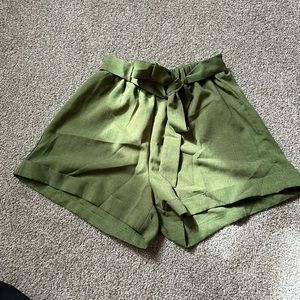 Paper bag shorts